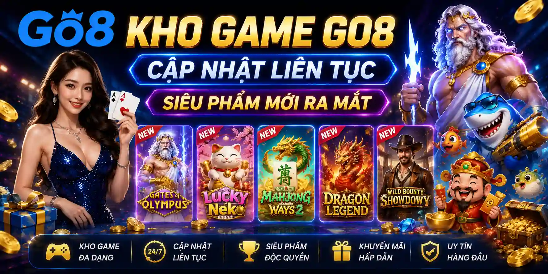 Kho Game GO8 - Cập Nhật Liên Tục Siêu Phẩm Mới Ra Mắt